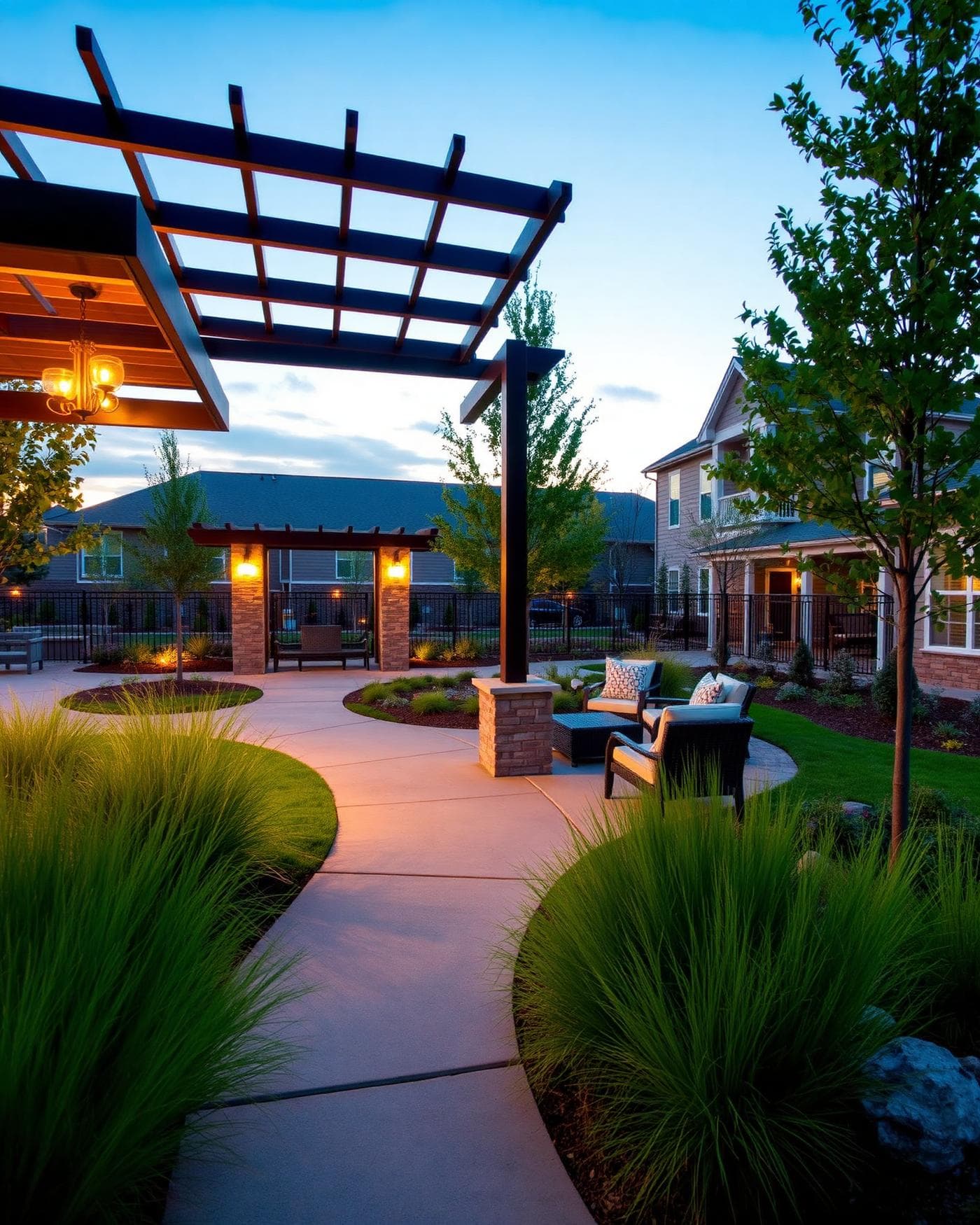 Garden landscape